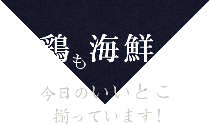 今日のいいとこ揃っています